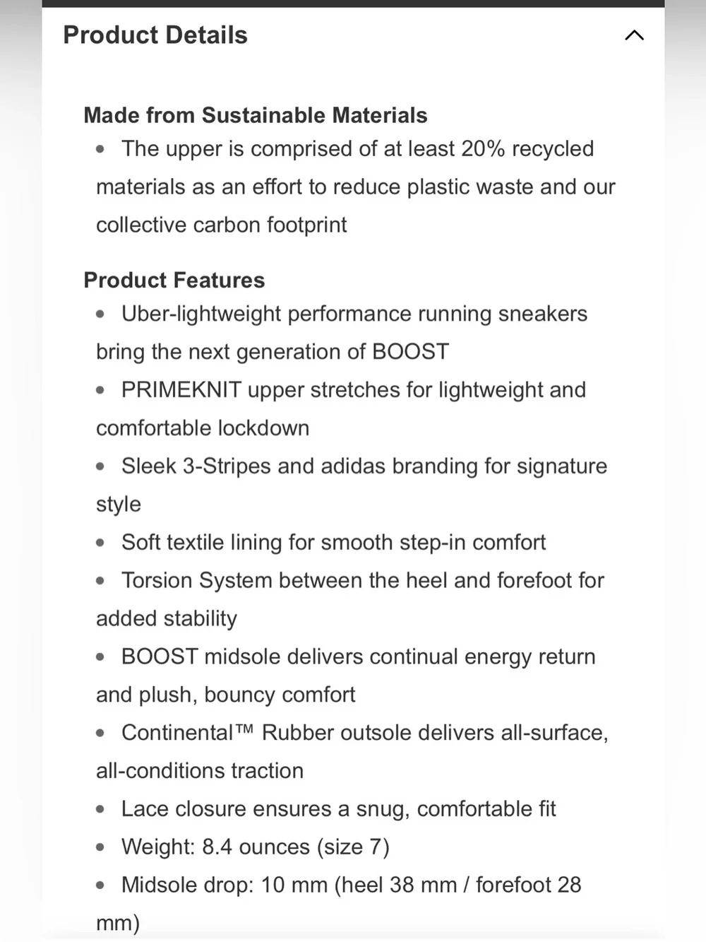 WOMEN'S ADIDAS ULTRABOOST 5X RUNNING SHOES
